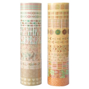 Boho Washi Tape 20 Rolls Retro Design For Journaling Diy Decorative <b>Paper</b> Tape - Product Image 5