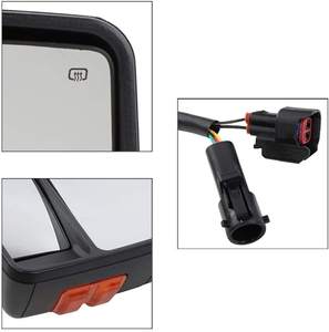 Per 1999-2007 F250-F550 Super Duty Power luci di segnalazione di fumo riscaldate specchietti laterali, specchietti Auto robusti e solidi <span class=keywords><strong>specchio</strong></span> di traino - Product Image 5