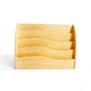 Estantería de Madera Moderna para Niños, Organizador de Libros Montessori, Librería para Guardería, Dormitorio, Almacenamiento de Libros, Estante para Libros Montessori - Product Image 1