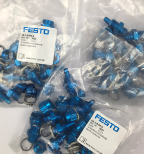 Conector en ángulo Festos CK-3/8-PK-9-KU 6468 original, con rosca G3/8, neumático, para tubo de automatización. - Product Image 3