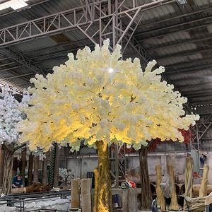 ต้นซากุระประดิษฐ์ LED กันน้ำ ขนาด 8 ฟุต สีขาวชมพู สำหรับงานแต่งงาน ตกแต่งภายในและภายนอก สวน ห้างสรรพสินค้า คริสต์มาส OH ARTS - Product Image 3