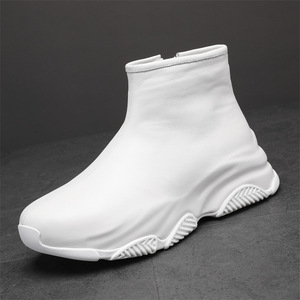 Zapatos Casuales Deportivos de Moda para Hombre, Ligeros, con Cordones, Antideslizantes, Resistentes al Olor, de Color Sólido, Nuevo Diseño Moderno para Caminar, Verano - Product Image 4