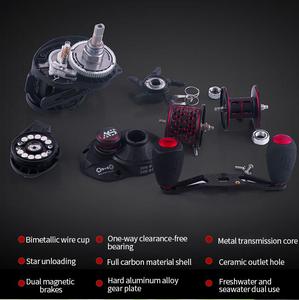 <span class=keywords><strong>TS3000</strong></span> All-Metal 8 + 1BB hız oranı 7.3:1 8kg Max direnç Baiting makara deniz suyu tatlısu çok sahne balıkçılık döküm makara - Product Image 3