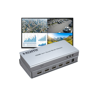 ตัวแยกสัญญาณ HDMI 4x1 แบบ Quad Multi Viewer 4 อินพุต 1 เอาต์พุต สวิตช์จอภาพแบบเรียลไทม์ 1080P/60Hz - Product Image 1