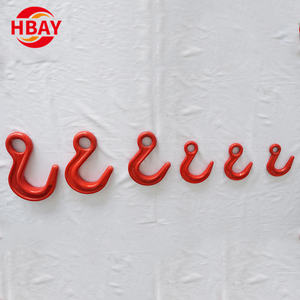 Kait mata angkat karbon Aloi baja, kait angkat kerekan mata berbentuk besar, kait pengangkat tipe membuka besar - Product Image 4