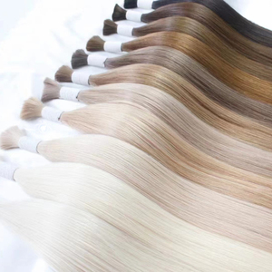 Proveedor de Fábrica de Cabello Humano Virgen al Por Mayor, Extensiones de Cabello Natural Ruso con Cutícula Alineada Remi - Product Image 3