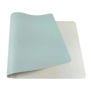 Ready Stock PU Leather Mouse Pad Pvc PU Custom Pattern Printed Game Style Lager Table Mat