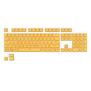 Royal Kludge 61 87 104 keys white doubleshot cherry oem arabic mechanical keyboard custom pbt keycaps <strong>set</strong> manufacture