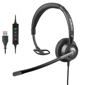 New Xu Hướng Mono ENC Tai Nghe Tai Nghe Tai Nghe Điện Thoại Duy Nhất Cho Trung Tâm Cuộc Gọi - Product Image 1