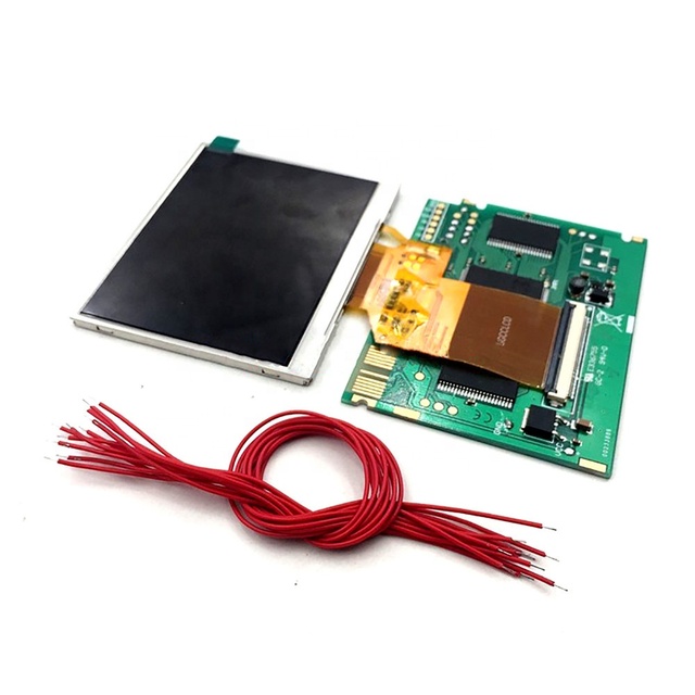 For Sega Game Gear Highlight LCD Screen Modification Kit for Sega GG Support VGA Out