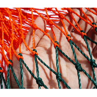 Filet de pêche au chalut en HDPE vierge à 100 %, multifilament, 380D/42 brins, filet en PE haute ténacité pour la pêche commerciale en haute mer