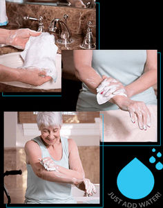 Esponjas de Baño Desechables Sin Enjuague, Esponjas Jabonosas Todo en Uno, Toallitas Pre-impregnadas de Jabón para la Higiene y Cuidado de Adultos - Product Image 5