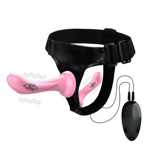 Bester Verkauf Vibration Sexspielzeug Mit <span class=keywords><strong>Dildo</strong></span> Adult Produkt Lesben Frauen Mastur bator Tragbare Sexy Höschen Strap On <span class=keywords><strong>Dildo</strong></span> Für Paare - Product Image 5