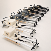 Machine de Pilates Reformer monobloc en acier allié Yozoe, personnalisable avec logo, durable et réglable, pour la santé et le bien-être, directement de l'usine.