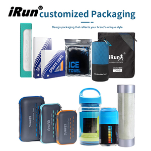 <span class=keywords><strong>IRun</strong></span> microfibra gimnasio Fitness toallas absorbentes de secado rápido <span class=keywords><strong>playa</strong></span> Toallas para correr logotipo personalizado deporte al aire libre natación Toalla de refrigeración - Product Image 4