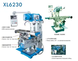 XL6230 Universal Milling And Vertical Milling Milling Machine