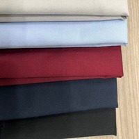 Tissu Popeline Poly Coton 50/50 32*26 90*60 Uni pour Chemises, Toucher Coton Doux, Lisse, Pas Cher, Vente en Gros Direct Usine