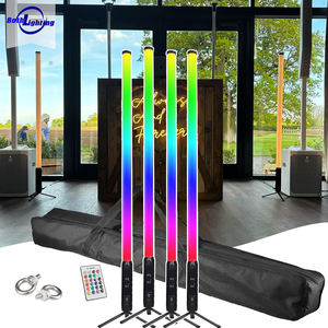 <span class=keywords><strong>Tube</strong></span> lumineux <span class=keywords><strong>LED</strong></span> 360 pixels noir, 4 pièces avec sac, IP65, <span class=keywords><strong>tube</strong></span> <span class=keywords><strong>LED</strong></span> couleur pleine, DMX sans fil, DJ, lumière pour événements, mariage, entrepôt allemand - Product Image 1