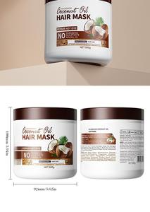 Mascarilla Capilar Hidratante Profunda Sin Conservantes de Marca Privada a Precio de Mayoreo, Crema Reparadora Nutritiva con Aceite de Argán y Queratina para Todo Tipo de Cabello - Product Image 4