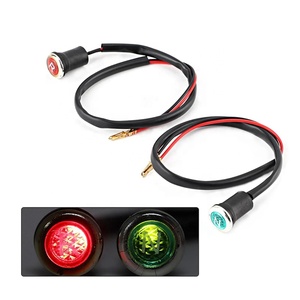 Luz indicadora roja y verde para motocicleta, luz indicadora de marcha atrás y neutral, indicador de marcha neutral para ATV, vehículo de 4 ruedas, Quad - Product Image 4