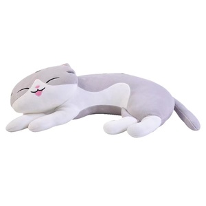 Juguete de peluche de gato de 50cm, almohada para dormir, juguete de peluche, almohada de felpa creativa personalizada, almohada de sueño para el vientre de gato - Product Image 3