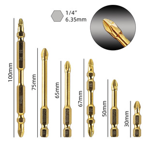 Brocas de destornillador magnéticas antideslizantes, brocas para ingeniería de jardín, bricolaje, carpintería, perforación eléctrica para el hogar - Product Image 5