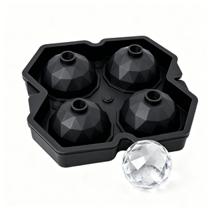 Moule à glaçons en silicone en forme de <span class=keywords><strong>rose</strong></span>, bac à glaçons de qualité alimentaire, congélation rapide et facile à démouler pour le whisky - Product Image 5