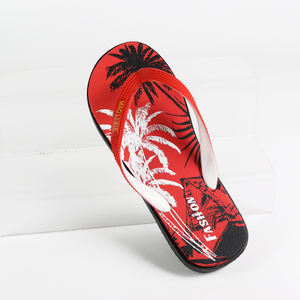 Tongs d'extérieur pour hommes toutes saisons, légères, à plateforme, imprimées, avec empeigne <span class=keywords><strong>en</strong></span> EVA, semelle intermédiaire <span class=keywords><strong>en</strong></span> PVC, souples, antidérapantes et à séchage rapide - Product Image 3