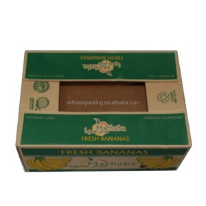 供应商购买便宜的纸板瓦楞纸包装香蕉水果蔬菜纸箱包装 - Product Image 3