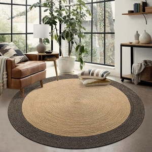 <span class=keywords><strong>Tapis</strong></span> ronds en jute écologiques pour la maison, fibres naturelles, <span class=keywords><strong>tapis</strong></span> ronds en jute pour le salon, 120 <span class=keywords><strong>150</strong></span> 180 <span class=keywords><strong>200</strong></span> 250 300 cm - Product Image 3