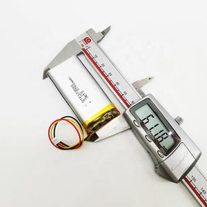 123060 3,7V Wiederaufladbare 2700mAh Li-Polymer-Batterie - Product Image 2