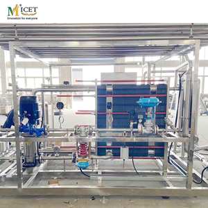 เครื่องพาสเจอร์ไรซ์นมแบบแฟลช MICET ขนาด 1000 ลิตร สายการผลิตนมสำหรับเบียร์/คอมบูชา พร้อมเทคโนโลยีการกรองแบบกายภาพ - Product Image 5