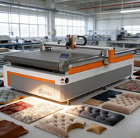 Mesin Pemotong Kulit Otomatis dengan Proyektor Kamera CCD Besar Mesin Pemotong Kulit Asli CNC dengan Pisau Osilasi