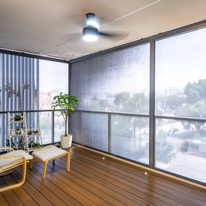 Điều khiển gắn tường màn cuốn tự động tích hợp động cơ điện với bảng điều khiển cảm ứng, chống thấm nước & thân thiện với môi trường - Product Image 2