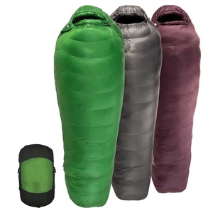 Aegismax Dusk <span class=keywords><strong>Sac</strong></span> <span class=keywords><strong>de</strong></span> <span class=keywords><strong>Couchage</strong></span> Offre Spéciale Extérieur avec Drap pour Été Camping Randonnée pour l'Hiver Vert Voyage Confortable Printemps 1kg - Product Image 2