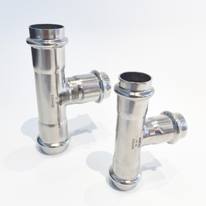 Mayer Leading Brand Equal <strong>Tee</strong> Stainless Steel Fittings,Sanitary Easy <strong>Installation</strong>, for Construction Food Industry Drinking Water - Product Image 1