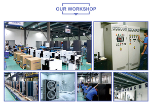ปั๊มความร้อน EVI 50HP 60HP เสียงเบาพิเศษ ใช้สารทำความเย็น <span class=keywords><strong>R410A</strong></span> สำหรับระบบทำความร้อนและความเย็นและน้ำร้อนในโรงแรม - Product Image 2