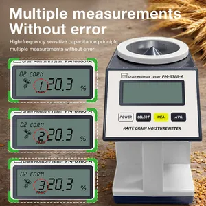 Nuevo Medidor de Humedad de Granos PM-8188-A 2025 para 30 Tipos de Granos: Maíz, Trigo, Soja, Cacahuetes, Granos de Cacao, Guisantes - Higrómetro de Humedad - Product Image 2