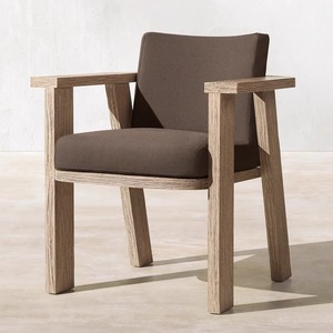 Conjunto de mesa y sillas de teca para jardín, resistente al agua, para uso en villas, patios, restaurantes y hoteles. - Product Image 2