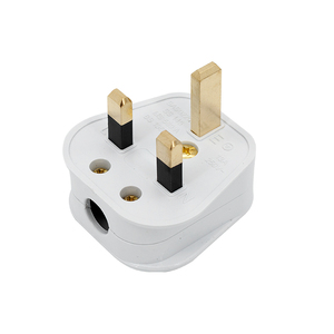 323 כוח <span class=keywords><strong>uk</strong></span> רגיל הביתה שלושה תקעים פינים חשמליים סיטונאיים עשויים פלסטיק מדורג זרם של 13a - Product Image 3