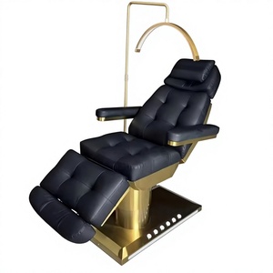 Table de massage électrique Kisen, structure métallique stable, inclinable électriquement, pour soins des cils, mobilier pour institut de beauté - Product Image 1
