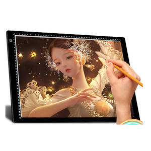 Portable A4 traçage LED copie conseil boîte à lumière réglable magnétique feuilles de plastique produit - Product Image 1