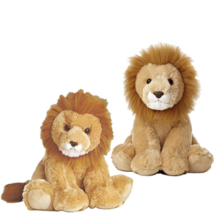 Peluche de <span class=keywords><strong>León</strong></span> Realista, <span class=keywords><strong>León</strong></span> de Peluche con Crin Esponjosa, Animal de la Selva Suave para Decoración del Hogar y Regalo para Niños - Product Image 5
