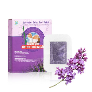 China Natural Herbal Lavender <strong>Detox</strong> <strong>Foot</strong> <strong>Patch</strong> Healthcare Supply - Product Image 1