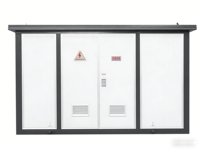 Boîtier de distribution préfabriqué extérieur YBM-12 (style européen) avec protection IP4X et serrure biométrique pour usage industriel