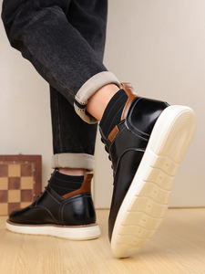 2025 chaussures décontractées en cuir confortables imprimées en vrac pour les visites de cafés pendant les loisirs - Product Image 6