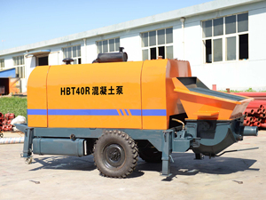 أفضل بيع HBT6013V 118kw التحكم الكهربائية مقطورة شنت مضخة مزج الخرسانة السعر - Product Image 5