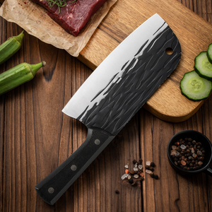 Cuchillo de Cocina Forjado de Acero Inoxidable, Estilo Vintage, <span class=keywords><strong>para</strong></span> <span class=keywords><strong>Cortar</strong></span> <span class=keywords><strong>Carne</strong></span> y Verduras, Superventas - Product Image 3
