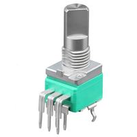 Potentiomètre rotatif Soundwell RK097, contrôle du volume audio, potentiomètre 9 mm 10k avec interrupteur, fabrication personnalisée 100k