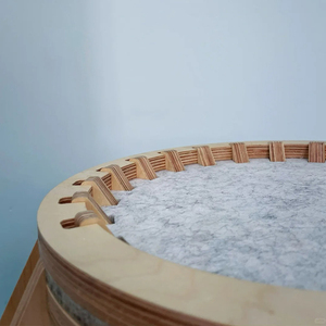 Casa para Mascotas de Madera Universal para las Cuatro Estaciones, Estilo Moderno, con Cierre de Botones, para Gatos y Perros, para la Sala de Estar - Product Image 3